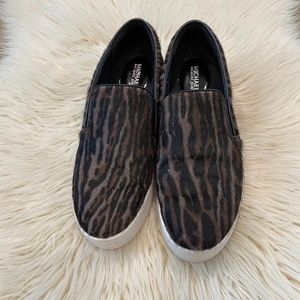 Michael Kors Animal Print Keaton Sneakers 7